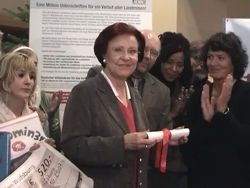 Frau Wieczorek-Zeul und die letzte leere Unterschriftenliste für das Kabinett